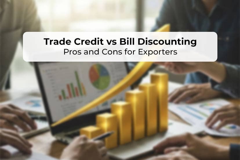 Trade Credit vs Bill Discounting: Pros and Cons for Exporters