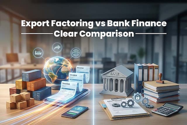 Export Factoring vs Bank Finance: A Clear Comparison for Exporters