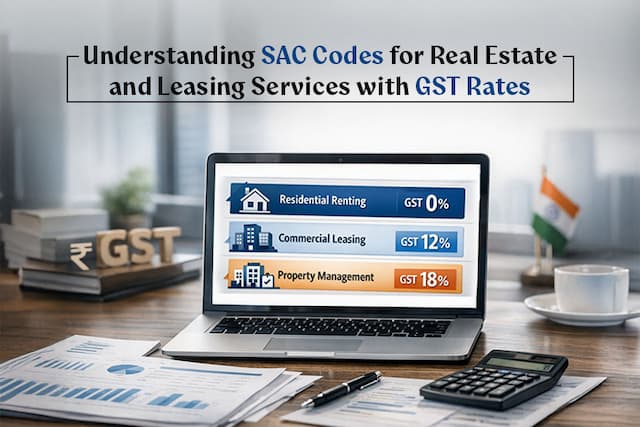 Understanding SAC Codes for Real Estate and Leasing Services with GST Rates