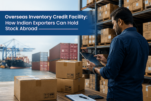 Overseas Inventory Credit Facility: How Indian Exporters Can Hold Stock Abroad