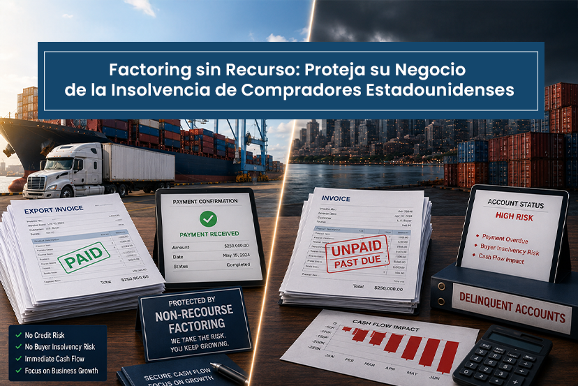 Factoraje Sin Recurso: Cómo Proteger tu Negocio de la Insolvencia de Compradores en EE. UU. Durante un Año Electoral