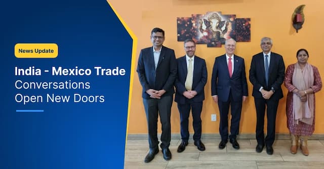 Rahul Garg, Founder of Credlix, meets Ambassador of India to Mexico to discuss India–Mexico trade and manufacturing opportunities 