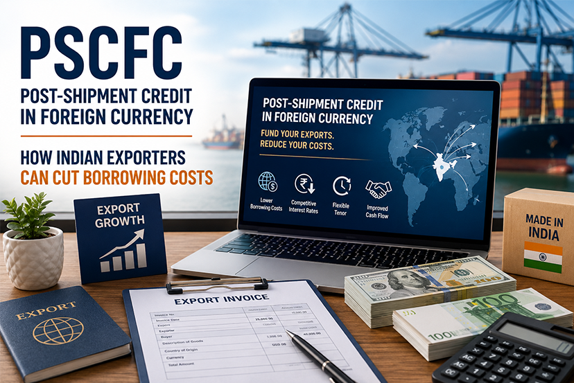Post-Shipment Credit in Foreign Currency (PSCFC): How Indian Exporters Can Cut Borrowing Costs