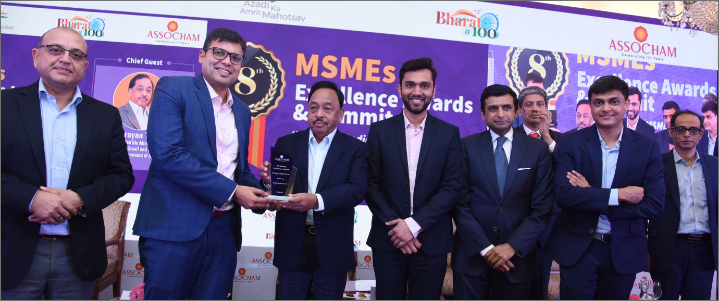 Credlix Named Best Fintech Company at The 8th ASSOCHAM MSME Excellence Awards