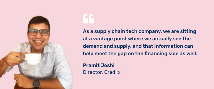 Credlix helping MSMEs to bridge the financing gaps