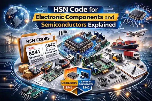 HSN Code for Electronic Components and Semiconductors Explained