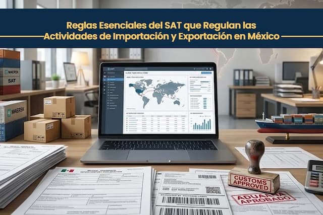 Reglas Esenciales del SAT que Regulan las Actividades de Importación y Exportación en México
