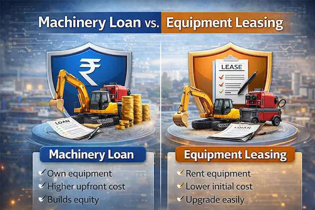 Machinery Loan vs. Equipment Leasing: Key Differences