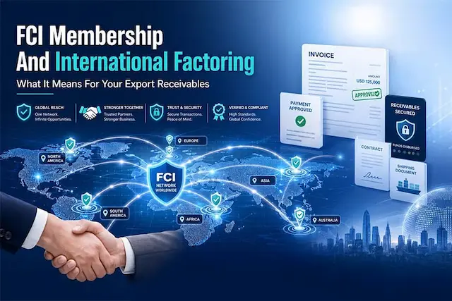 FCI Membership And International Factoring: What It Means For Your Export Receivables