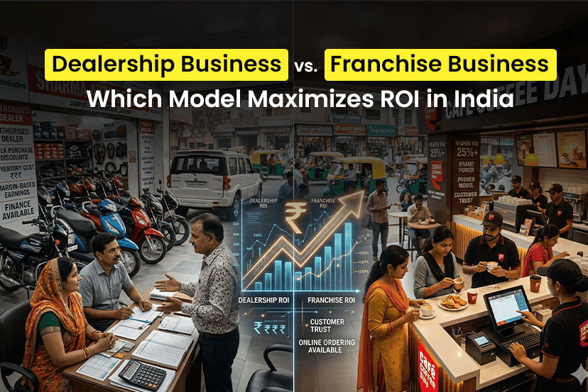Dealership Business vs. Franchise Business: Which Model Maximizes ROI in India