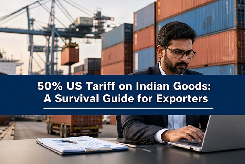 50% US Tariff on Indian Goods: Sector-by-Sector Survival Guide for Exporters