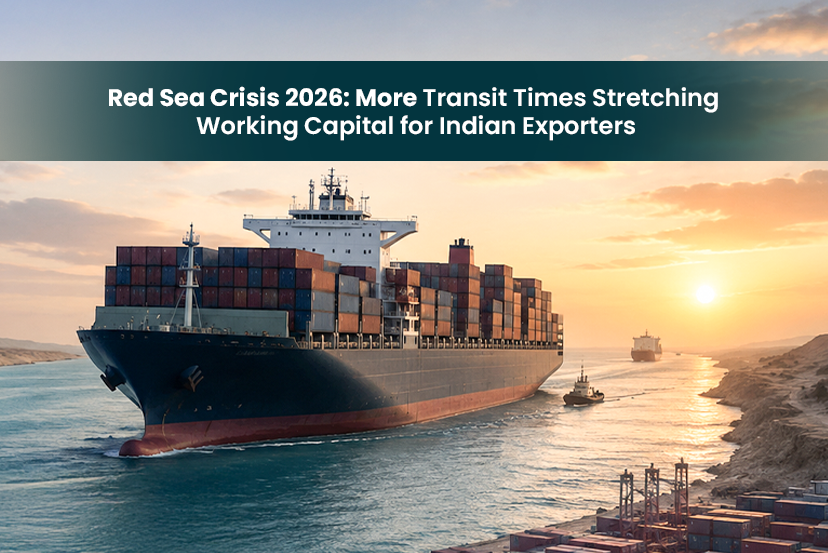 Red Sea Crisis 2026: How Extended Transit Times Are Stretching Working Capital for Indian Exporters