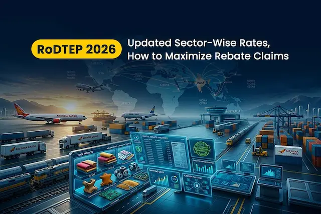 RoDTEP 2026: Updated Sector-wise Rates and How Indian Exporters Can Maximize Their Rebate Claims