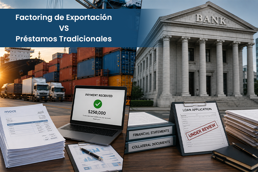 Factoraje de Exportación vs. Préstamos Tradicionales: ¿Por Qué la Liquidez Gana en un Entorno de Altas Tasas de Interés en 2026?