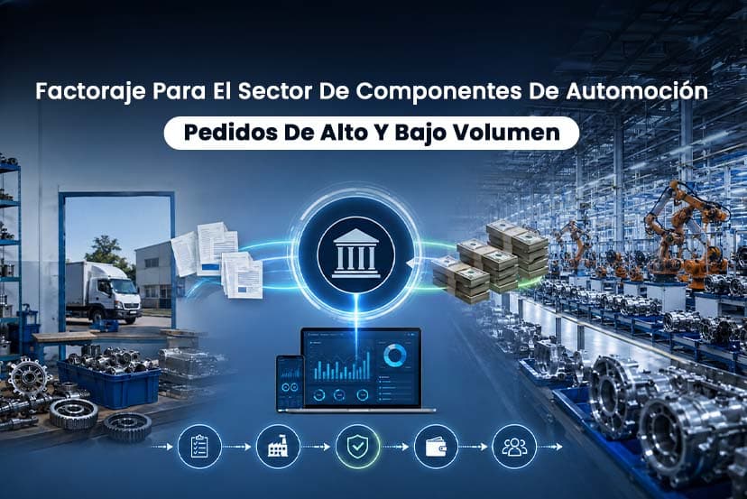 Factoraje Para El Sector De Autopartes: Cómo Financiar De Forma Eficiente Pedidos De Alto Volumen Y Bajo Margen