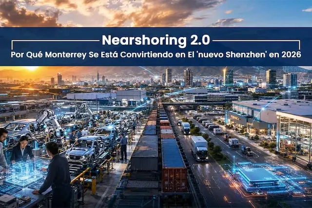 Nearshoring 2.0: Por Qué Monterrey Se Está Convirtiendo en El “Nuevo Shenzhen” en 2026