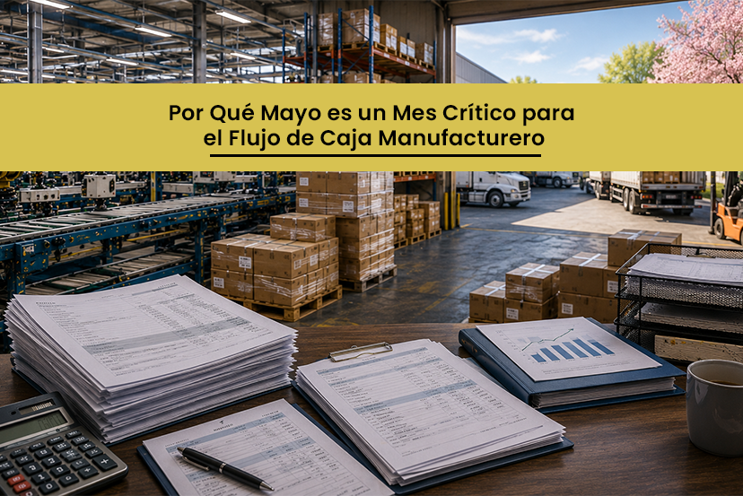 La Brecha de Liquidez: Por Qué Mayo es un Mes Crítico para el Flujo de Efectivo en la Manufactura Mexicana