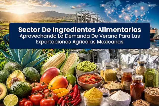 Sector de Ingredientes Alimentarios: Cómo Aprovechar la Demanda de Verano para Impulsar las Exportaciones Agrícolas Mexicanas