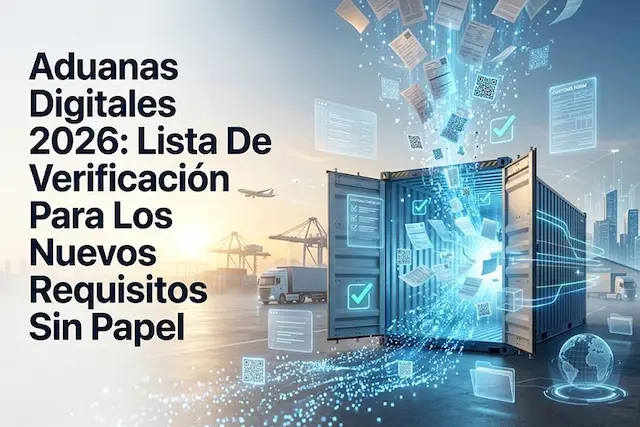 Aduanas Digitales 2026: Lista de Verificación para Cumplir con los Nuevos Requisitos de Aduanas sin Papel en México