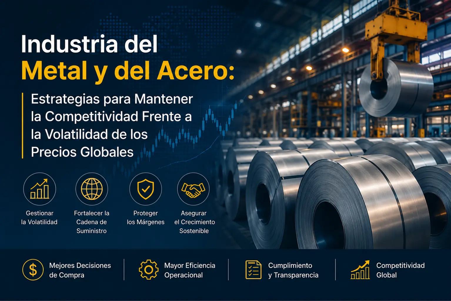 Industria del Metal y del Acero: Estrategias para Mantener la Competitividad Frente a la Volatilidad de los Precios Globales