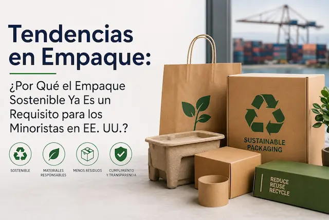 Tendencias en Empaque: ¿Por Qué el Empaque Sostenible Ya Es un Requisito para los Minoristas en EE. UU.?