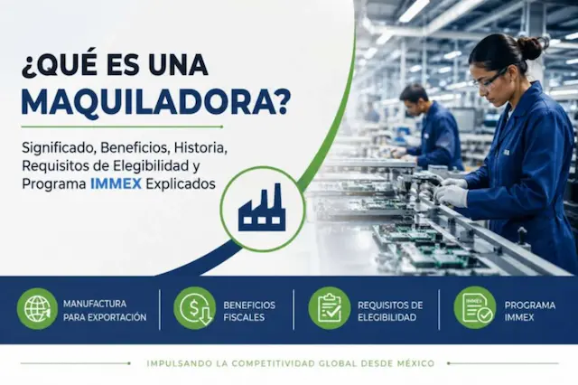 ¿Qué es una Maquiladora? Significado, Beneficios, Historia, Requisitos de Elegibilidad y Programa IMMEX Explicados