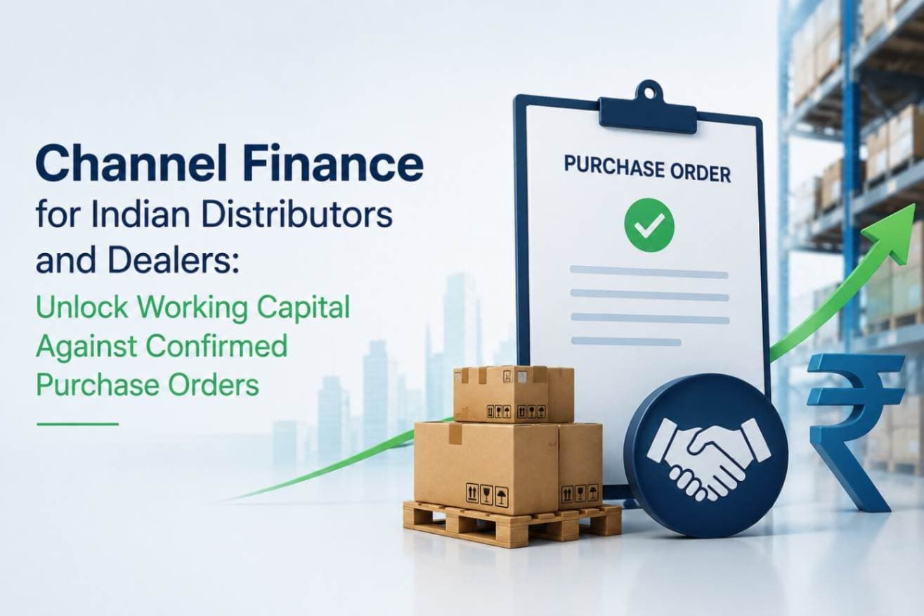 Channel Finance for Indian Distributors and Dealers: Unlock Working Capital Against Confirmed Purchase Orders