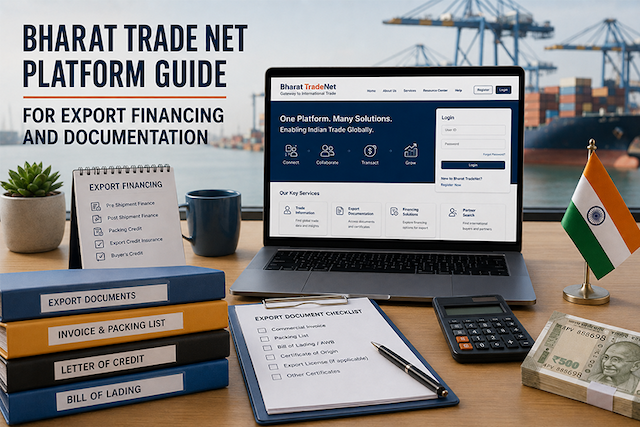 Bharat Trade Net Platform Guide for Export Financing and Documentation