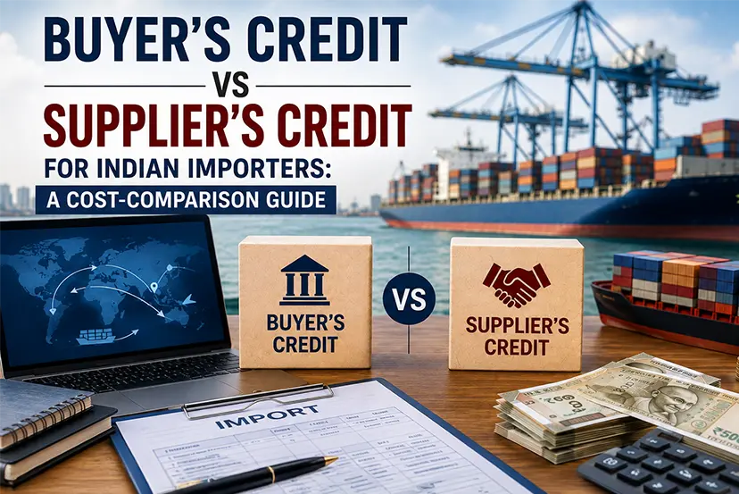 Buyer’s Credit vs Supplier’s Credit for Indian Importers: A Cost-Comparison Guide