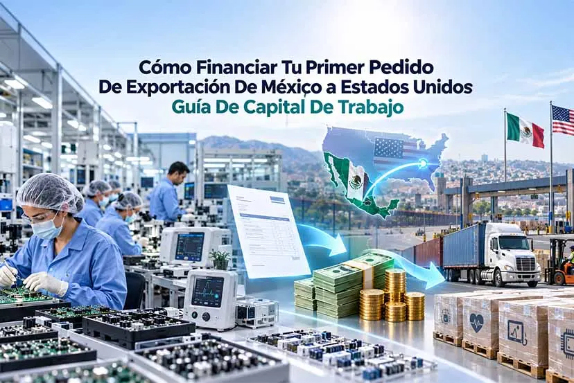 Cómo Financiar tu Primer Pedido de Exportación de México a Estados Unidos: Guía de Capital de Trabajo