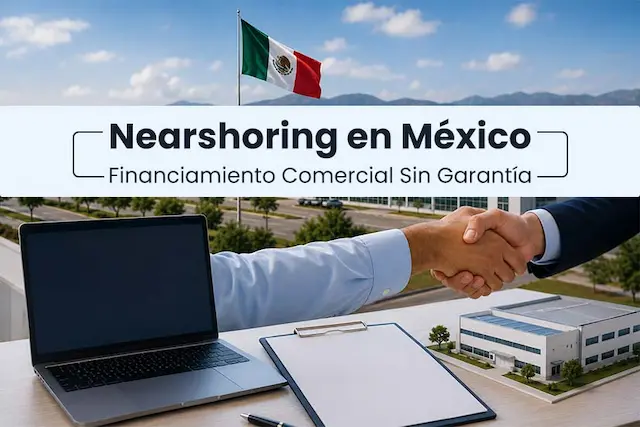 Nearshoring en México: Financiamiento Comercial Sin Garantía para Nuevas Operaciones Manufactureras