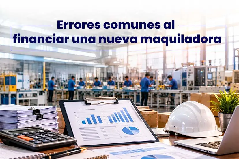 Errores comunes al financiar una nueva maquiladora