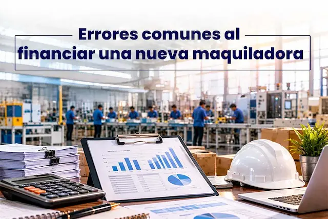Errores comunes al financiar una nueva maquiladora