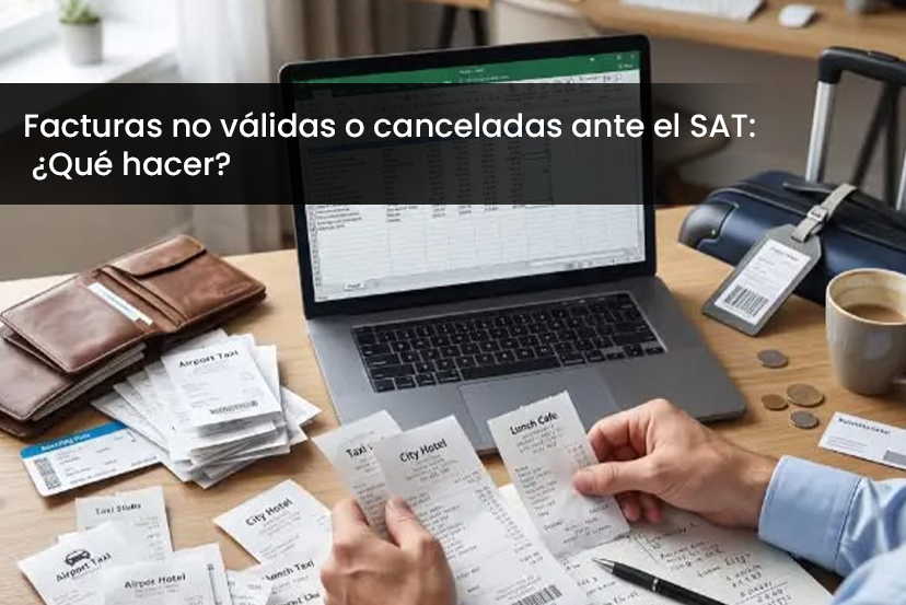 Facturas no válidas o canceladas ante el SAT: ¿Qué hacer?