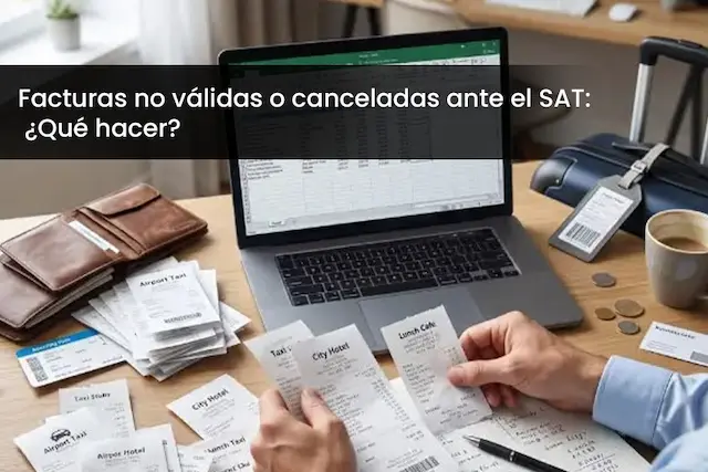 Facturas no válidas o canceladas ante el SAT: ¿Qué hacer?