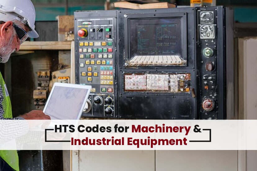 A Practical Guide to HTS Codes for Machinery & Equipment - Credlix
